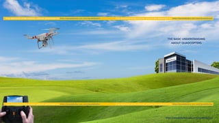 THE BASIC UNDERSTANDING
ABOUT QUADCOPTERS
http://quadsforfun.wix.com/quadsforfun
 