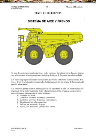 Manual sistema-aire-frenos-camion-793c-caterpillar