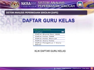 KLIK DAFTAR GURU KELAS 