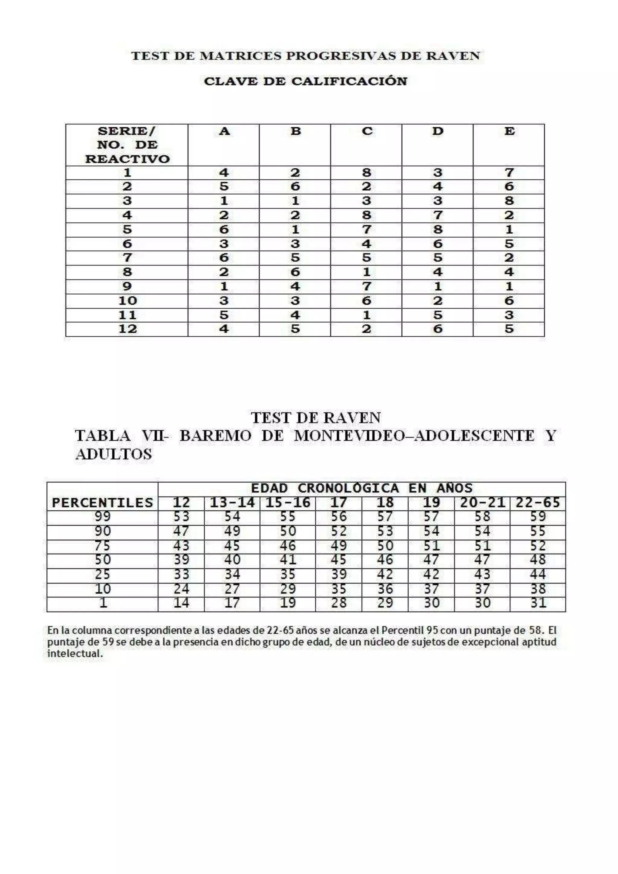 Manual test-raven-matrices-progresivas | DOC