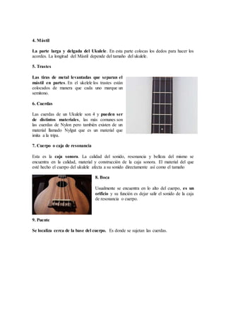 Manual ukelele