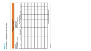 ANEXO
Planilla
de
recepción
de
material
 