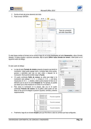MANUAL DE WORD 2010 | PDF