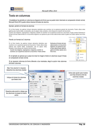 MANUAL DE WORD 2010 | PDF