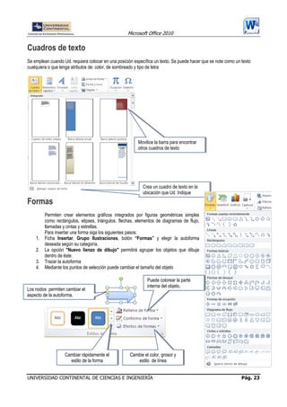 MANUAL DE WORD 2010 | PDF