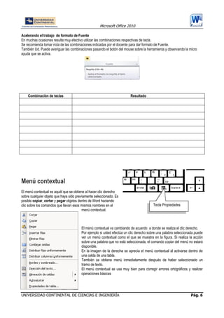 MANUAL DE WORD 2010 | PDF