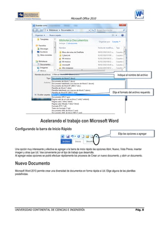 MANUAL DE WORD 2010 | PDF