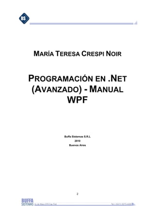 Manual wpf | PDF