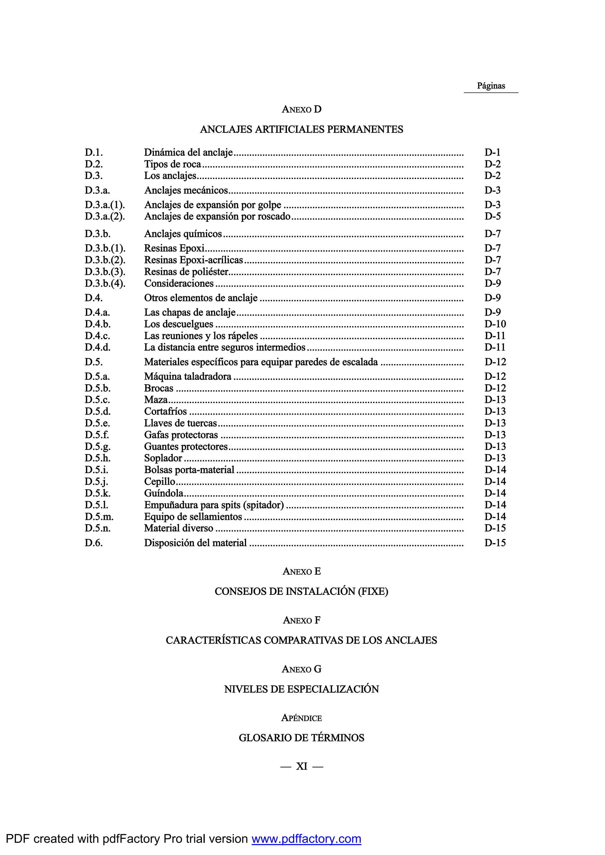 ßÒÛÈÑ Ü
ßÒÝÔßÖÛÍ ßÎÌ×Ú×Ý×ßÔÛÍ ÐÛÎÓßÒÛÒÌÛÍ
Üòïò Ü·²™³·½¿ ¼»´ ¿²½´¿¶»òòòòòòòòòòòòòòòòòòòòòòòòòòòòòòòòòòòòòòòòòòòòòòòòòòòòòòòòòòòòòòòòòòòòòòòòòòòòòòòòòòòòòòòò Üóï
Üòîò Ì·°±- ¼» ®±½¿òòòòòòòòòòòòòòòòòòòòòòòòòòòòòòòòòòòòòòòòòòòòòòòòòòòòòòòòòòòòòòòòòòòòòòòòòòòòòòòòòòòòòòòòòòòòòòòòòòòò Üóî
Üòíò Ô±- ¿²½´¿¶»-òòòòòòòòòòòòòòòòòòòòòòòòòòòòòòòòòòòòòòòòòòòòòòòòòòòòòòòòòòòòòòòòòòòòòòòòòòòòòòòòòòòòòòòòòòòòòòòòòòòòòò Üóî
Üòíò¿ò ß²½´¿¶»- ³»½™²·½±-òòòòòòòòòòòòòòòòòòòòòòòòòòòòòòòòòòòòòòòòòòòòòòòòòòòòòòòòòòòòòòòòòòòòòòòòòòòòòòòòòòòòòòòòòò Üóí
Üòíò¿òøï÷ò ß²½´¿¶»- ¼» »¨°¿²-·‰² °±® ¹±´°» òòòòòòòòòòòòòòòòòòòòòòòòòòòòòòòòòòòòòòòòòòòòòòòòòòòòòòòòòòòòòòòòòòòòò Üóí
Üòíò¿òøî÷ò ß²½´¿¶»- ¼» »¨°¿²-·‰² °±® ®±-½¿¼±òòòòòòòòòòòòòòòòòòòòòòòòòòòòòòòòòòòòòòòòòòòòòòòòòòòòòòòòòòòòòòòòòò Üóë
Üòíò¾ò ß²½´¿¶»- ¯«Ž³·½±-òòòòòòòòòòòòòòòòòòòòòòòòòòòòòòòòòòòòòòòòòòòòòòòòòòòòòòòòòòòòòòòòòòòòòòòòòòòòòòòòòòòòòòòòòòòò Üóé
Üòíò¾òøï÷ò Î»-·²¿- Û°±¨·òòòòòòòòòòòòòòòòòòòòòòòòòòòòòòòòòòòòòòòòòòòòòòòòòòòòòòòòòòòòòòòòòòòòòòòòòòòòòòòòòòòòòòòòòòòòòòòòòòò Üóé
Üòíò¾òøî÷ò Î»-·²¿- Û°±¨·ó¿½®Ž´·½¿-òòòòòòòòòòòòòòòòòòòòòòòòòòòòòòòòòòòòòòòòòòòòòòòòòòòòòòòòòòòòòòòòòòòòòòòòòòòòòòòòòòòò Üóé
Üòíò¾òøí÷ò Î»-·²¿- ¼» °±´·’-¬»®òòòòòòòòòòòòòòòòòòòòòòòòòòòòòòòòòòòòòòòòòòòòòòòòòòòòòòòòòòòòòòòòòòòòòòòòòòòòòòòòòòòòòòòòòò Üóé
Üòíò¾òøì÷ò Ý±²-·¼»®¿½·±²»-òòòòòòòòòòòòòòòòòòòòòòòòòòòòòòòòòòòòòòòòòòòòòòòòòòòòòòòòòòòòòòòòòòòòòòòòòòòòòòòòòòòòòòòòòòòòòòò Üóç
Üòìò Ñ¬®±- »´»³»²¬±- ¼» ¿²½´¿¶» òòòòòòòòòòòòòòòòòòòòòòòòòòòòòòòòòòòòòòòòòòòòòòòòòòòòòòòòòòòòòòòòòòòòòòòòòòòòòò Üóç
Üòìò¿ò Ô¿- ½¸¿°¿- ¼» ¿²½´¿¶»òòòòòòòòòòòòòòòòòòòòòòòòòòòòòòòòòòòòòòòòòòòòòòòòòòòòòòòòòòòòòòòòòòòòòòòòòòòòòòòòòòòòòòò Üóç
Üòìò¾ò Ô±- ¼»-½«»´¹«»- òòòòòòòòòòòòòòòòòòòòòòòòòòòòòòòòòòòòòòòòòòòòòòòòòòòòòòòòòòòòòòòòòòòòòòòòòòòòòòòòòòòòòòòòòòòòòòò Üóïð
Üòìò½ò Ô¿- ®»«²·±²»- § ´±- ®™°»´»- òòòòòòòòòòòòòòòòòòòòòòòòòòòòòòòòòòòòòòòòòòòòòòòòòòòòòòòòòòòòòòòòòòòòòòòòòòòòòò Üóïï
Üòìò¼ò Ô¿ ¼·-¬¿²½·¿ »²¬®» -»¹«®±- ·²¬»®³»¼·±-òòòòòòòòòòòòòòòòòòòòòòòòòòòòòòòòòòòòòòòòòòòòòòòòòòòòòòòòòòòò Üóïï
Üòëò Ó¿¬»®·¿´»- »-°»½Žº·½±- °¿®¿ »¯«·°¿® °¿®»¼»- ¼» »-½¿´¿¼¿ òòòòòòòòòòòòòòòòòòòòòòòòòòòòòòòò Üóïî
Üòëò¿ò Ó™¯«·²¿ ¬¿´¿¼®¿¼±®¿ òòòòòòòòòòòòòòòòòòòòòòòòòòòòòòòòòòòòòòòòòòòòòòòòòòòòòòòòòòòòòòòòòòòòòòòòòòòòòòòòòòòòòòòò Üóïî
Üòëò¾ò Þ®±½¿- òòòòòòòòòòòòòòòòòòòòòòòòòòòòòòòòòòòòòòòòòòòòòòòòòòòòòòòòòòòòòòòòòòòòòòòòòòòòòòòòòòòòòòòòòòòòòòòòòòòòòòòòòòòòòò Üóïî
Üòëò½ò Ó¿¦¿òòòòòòòòòòòòòòòòòòòòòòòòòòòòòòòòòòòòòòòòòòòòòòòòòòòòòòòòòòòòòòòòòòòòòòòòòòòòòòòòòòòòòòòòòòòòòòòòòòòòòòòòòòòòòòòòò Üóïí
Üòëò¼ò Ý±®¬¿º®Ž±- òòòòòòòòòòòòòòòòòòòòòòòòòòòòòòòòòòòòòòòòòòòòòòòòòòòòòòòòòòòòòòòòòòòòòòòòòòòòòòòòòòòòòòòòòòòòòòòòòòòòòòòòò Üóïí
Üòëò»ò Ô´¿ª»- ¼» ¬«»®½¿-òòòòòòòòòòòòòòòòòòòòòòòòòòòòòòòòòòòòòòòòòòòòòòòòòòòòòòòòòòòòòòòòòòòòòòòòòòòòòòòòòòòòòòòòòòòòòò Üóïí
Üòëòºò Ù¿º¿- °®±¬»½¬±®¿- òòòòòòòòòòòòòòòòòòòòòòòòòòòòòòòòòòòòòòòòòòòòòòòòòòòòòòòòòòòòòòòòòòòòòòòòòòòòòòòòòòòòòòòòòòòòò Üóïí
Üòëò¹ò Ù«¿²¬»- °®±¬»½¬±®»-òòòòòòòòòòòòòòòòòòòòòòòòòòòòòòòòòòòòòòòòòòòòòòòòòòòòòòòòòòòòòòòòòòòòòòòòòòòòòòòòòòòòòòòòòò Üóïí
Üòëò¸ò Í±°´¿¼±® òòòòòòòòòòòòòòòòòòòòòòòòòòòòòòòòòòòòòòòòòòòòòòòòòòòòòòòòòòòòòòòòòòòòòòòòòòòòòòòòòòòòòòòòòòòòòòòòòòòòòòòòòòò Üóïí
Üòëò·ò Þ±´-¿- °±®¬¿ó³¿¬»®·¿´ òòòòòòòòòòòòòòòòòòòòòòòòòòòòòòòòòòòòòòòòòòòòòòòòòòòòòòòòòòòòòòòòòòòòòòòòòòòòòòòòòòòòòòò Üóïì
Üòëò¶ò Ý»°·´´±òòòòòòòòòòòòòòòòòòòòòòòòòòòòòòòòòòòòòòòòòòòòòòòòòòòòòòòòòòòòòòòòòòòòòòòòòòòòòòòòòòòòòòòòòòòòòòòòòòòòòòòòòòòòòò Üóïì
Üòëòµò Ù«Ž²¼±´¿òòòòòòòòòòòòòòòòòòòòòòòòòòòòòòòòòòòòòòòòòòòòòòòòòòòòòòòòòòòòòòòòòòòòòòòòòòòòòòòòòòòòòòòòòòòòòòòòòòòòòòòòòòò Üóïì
Üòëò´ò Û³°«Š¿¼«®¿ °¿®¿ -°·¬- ø-°·¬¿¼±®÷ òòòòòòòòòòòòòòòòòòòòòòòòòòòòòòòòòòòòòòòòòòòòòòòòòòòòòòòòòòòòòòòòòòòò Üóïì
Üòëò³ò Û¯«·°± ¼» -»´´¿³·»²¬±- òòòòòòòòòòòòòòòòòòòòòòòòòòòòòòòòòòòòòòòòòòòòòòòòòòòòòòòòòòòòòòòòòòòòòòòòòòòòòòòòòòòò Üóïì
Üòëò²ò Ó¿¬»®·¿´ ¼·ª»®-± òòòòòòòòòòòòòòòòòòòòòòòòòòòòòòòòòòòòòòòòòòòòòòòòòòòòòòòòòòòòòòòòòòòòòòòòòòòòòòòòòòòòòòòòòòòòòòò Üóïë
Üòêò Ü·-°±-·½·‰² ¼»´ ³¿¬»®·¿´ òòòòòòòòòòòòòòòòòòòòòòòòòòòòòòòòòòòòòòòòòòòòòòòòòòòòòòòòòòòòòòòòòòòòòòòòòòòòòòòòòò Üóïë
ßÒÛÈÑ Û
ÝÑÒÍÛÖÑÍ ÜÛ ×ÒÍÌßÔßÝ×2Ò øÚ×ÈÛ÷
ßÒÛÈÑ Ú
ÝßÎßÝÌÛÎ6ÍÌ×ÝßÍ ÝÑÓÐßÎßÌ×ÊßÍ ÜÛ ÔÑÍ ßÒÝÔßÖÛÍ
ßÒÛÈÑ Ù
Ò×ÊÛÔÛÍ ÜÛ ÛÍÐÛÝ×ßÔ×ÆßÝ×2Ò
ßÐ•ÒÜ×ÝÛ
ÙÔÑÍßÎ×Ñ ÜÛ Ì•ÎÓ×ÒÑÍ
O È× O
Ð™¹·²¿-
PDF created with pdfFactory Pro trial version www.pdffactory.com
 