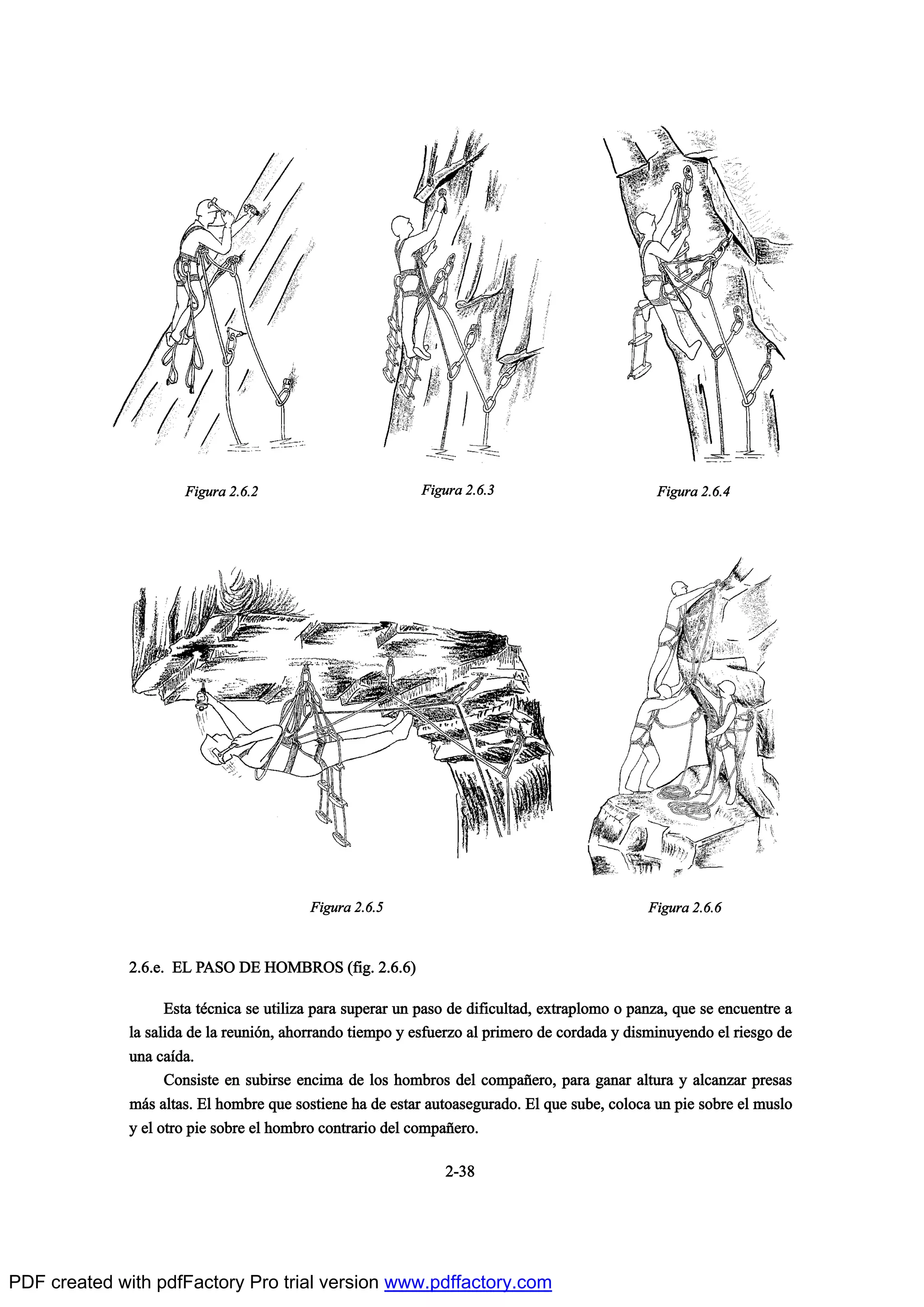 îóíè
îòêò»ò ÛÔ ÐßÍÑ ÜÛ ØÑÓÞÎÑÍ øº·¹ò îòêòê÷
Û-¬¿ ¬’½²·½¿ -» «¬·´·¦¿ °¿®¿ -«°»®¿® «² °¿-± ¼» ¼·º·½«´¬¿¼ô »¨¬®¿°´±³± ± °¿²¦¿ô ¯«» -» »²½«»²¬®» ¿
´¿ -¿´·¼¿ ¼» ´¿ ®»«²·‰²ô ¿¸±®®¿²¼± ¬·»³°± § »-º«»®¦± ¿´ °®·³»®± ¼» ½±®¼¿¼¿ § ¼·-³·²«§»²¼± »´ ®·»-¹± ¼»
«²¿ ½¿Ž¼¿ò
Ý±²-·-¬» »² -«¾·®-» »²½·³¿ ¼» ´±- ¸±³¾®±- ¼»´ ½±³°¿Š»®±ô °¿®¿ ¹¿²¿® ¿´¬«®¿ § ¿´½¿²¦¿® °®»-¿-
³™- ¿´¬¿-ò Û´ ¸±³¾®» ¯«» -±-¬·»²» ¸¿ ¼» »-¬¿® ¿«¬±¿-»¹«®¿¼±ò Û´ ¯«» -«¾»ô ½±´±½¿ «² °·» -±¾®» »´ ³«-´±
§ »´ ±¬®± °·» -±¾®» »´ ¸±³¾®± ½±²¬®¿®·± ¼»´ ½±³°¿Š»®±ò
Ú·¹«®¿ îòêòî Ú·¹«®¿ îòêòí Ú·¹«®¿ îòêòì
Ú·¹«®¿ îòêòë Ú·¹«®¿ îòêòê
PDF created with pdfFactory Pro trial version www.pdffactory.com
 