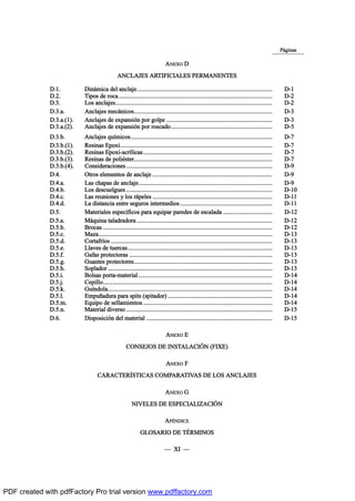 ßÒÛÈÑ Ü
ßÒÝÔßÖÛÍ ßÎÌ×Ú×Ý×ßÔÛÍ ÐÛÎÓßÒÛÒÌÛÍ
Üòïò Ü·²™³·½¿ ¼»´ ¿²½´¿¶»òòòòòòòòòòòòòòòòòòòòòòòòòòòòòòòòòòòòòòòòòòòòòòòòòòòòòòòòòòòòòòòòòòòòòòòòòòòòòòòòòòòòòòòò Üóï
Üòîò Ì·°±- ¼» ®±½¿òòòòòòòòòòòòòòòòòòòòòòòòòòòòòòòòòòòòòòòòòòòòòòòòòòòòòòòòòòòòòòòòòòòòòòòòòòòòòòòòòòòòòòòòòòòòòòòòòòòò Üóî
Üòíò Ô±- ¿²½´¿¶»-òòòòòòòòòòòòòòòòòòòòòòòòòòòòòòòòòòòòòòòòòòòòòòòòòòòòòòòòòòòòòòòòòòòòòòòòòòòòòòòòòòòòòòòòòòòòòòòòòòòòòò Üóî
Üòíò¿ò ß²½´¿¶»- ³»½™²·½±-òòòòòòòòòòòòòòòòòòòòòòòòòòòòòòòòòòòòòòòòòòòòòòòòòòòòòòòòòòòòòòòòòòòòòòòòòòòòòòòòòòòòòòòòòò Üóí
Üòíò¿òøï÷ò ß²½´¿¶»- ¼» »¨°¿²-·‰² °±® ¹±´°» òòòòòòòòòòòòòòòòòòòòòòòòòòòòòòòòòòòòòòòòòòòòòòòòòòòòòòòòòòòòòòòòòòòòò Üóí
Üòíò¿òøî÷ò ß²½´¿¶»- ¼» »¨°¿²-·‰² °±® ®±-½¿¼±òòòòòòòòòòòòòòòòòòòòòòòòòòòòòòòòòòòòòòòòòòòòòòòòòòòòòòòòòòòòòòòòòò Üóë
Üòíò¾ò ß²½´¿¶»- ¯«Ž³·½±-òòòòòòòòòòòòòòòòòòòòòòòòòòòòòòòòòòòòòòòòòòòòòòòòòòòòòòòòòòòòòòòòòòòòòòòòòòòòòòòòòòòòòòòòòòòò Üóé
Üòíò¾òøï÷ò Î»-·²¿- Û°±¨·òòòòòòòòòòòòòòòòòòòòòòòòòòòòòòòòòòòòòòòòòòòòòòòòòòòòòòòòòòòòòòòòòòòòòòòòòòòòòòòòòòòòòòòòòòòòòòòòòòò Üóé
Üòíò¾òøî÷ò Î»-·²¿- Û°±¨·ó¿½®Ž´·½¿-òòòòòòòòòòòòòòòòòòòòòòòòòòòòòòòòòòòòòòòòòòòòòòòòòòòòòòòòòòòòòòòòòòòòòòòòòòòòòòòòòòòò Üóé
Üòíò¾òøí÷ò Î»-·²¿- ¼» °±´·’-¬»®òòòòòòòòòòòòòòòòòòòòòòòòòòòòòòòòòòòòòòòòòòòòòòòòòòòòòòòòòòòòòòòòòòòòòòòòòòòòòòòòòòòòòòòòòò Üóé
Üòíò¾òøì÷ò Ý±²-·¼»®¿½·±²»-òòòòòòòòòòòòòòòòòòòòòòòòòòòòòòòòòòòòòòòòòòòòòòòòòòòòòòòòòòòòòòòòòòòòòòòòòòòòòòòòòòòòòòòòòòòòòòò Üóç
Üòìò Ñ¬®±- »´»³»²¬±- ¼» ¿²½´¿¶» òòòòòòòòòòòòòòòòòòòòòòòòòòòòòòòòòòòòòòòòòòòòòòòòòòòòòòòòòòòòòòòòòòòòòòòòòòòòòò Üóç
Üòìò¿ò Ô¿- ½¸¿°¿- ¼» ¿²½´¿¶»òòòòòòòòòòòòòòòòòòòòòòòòòòòòòòòòòòòòòòòòòòòòòòòòòòòòòòòòòòòòòòòòòòòòòòòòòòòòòòòòòòòòòòò Üóç
Üòìò¾ò Ô±- ¼»-½«»´¹«»- òòòòòòòòòòòòòòòòòòòòòòòòòòòòòòòòòòòòòòòòòòòòòòòòòòòòòòòòòòòòòòòòòòòòòòòòòòòòòòòòòòòòòòòòòòòòòòò Üóïð
Üòìò½ò Ô¿- ®»«²·±²»- § ´±- ®™°»´»- òòòòòòòòòòòòòòòòòòòòòòòòòòòòòòòòòòòòòòòòòòòòòòòòòòòòòòòòòòòòòòòòòòòòòòòòòòòòòò Üóïï
Üòìò¼ò Ô¿ ¼·-¬¿²½·¿ »²¬®» -»¹«®±- ·²¬»®³»¼·±-òòòòòòòòòòòòòòòòòòòòòòòòòòòòòòòòòòòòòòòòòòòòòòòòòòòòòòòòòòòò Üóïï
Üòëò Ó¿¬»®·¿´»- »-°»½Žº·½±- °¿®¿ »¯«·°¿® °¿®»¼»- ¼» »-½¿´¿¼¿ òòòòòòòòòòòòòòòòòòòòòòòòòòòòòòòò Üóïî
Üòëò¿ò Ó™¯«·²¿ ¬¿´¿¼®¿¼±®¿ òòòòòòòòòòòòòòòòòòòòòòòòòòòòòòòòòòòòòòòòòòòòòòòòòòòòòòòòòòòòòòòòòòòòòòòòòòòòòòòòòòòòòòòò Üóïî
Üòëò¾ò Þ®±½¿- òòòòòòòòòòòòòòòòòòòòòòòòòòòòòòòòòòòòòòòòòòòòòòòòòòòòòòòòòòòòòòòòòòòòòòòòòòòòòòòòòòòòòòòòòòòòòòòòòòòòòòòòòòòòòò Üóïî
Üòëò½ò Ó¿¦¿òòòòòòòòòòòòòòòòòòòòòòòòòòòòòòòòòòòòòòòòòòòòòòòòòòòòòòòòòòòòòòòòòòòòòòòòòòòòòòòòòòòòòòòòòòòòòòòòòòòòòòòòòòòòòòòòò Üóïí
Üòëò¼ò Ý±®¬¿º®Ž±- òòòòòòòòòòòòòòòòòòòòòòòòòòòòòòòòòòòòòòòòòòòòòòòòòòòòòòòòòòòòòòòòòòòòòòòòòòòòòòòòòòòòòòòòòòòòòòòòòòòòòòòòò Üóïí
Üòëò»ò Ô´¿ª»- ¼» ¬«»®½¿-òòòòòòòòòòòòòòòòòòòòòòòòòòòòòòòòòòòòòòòòòòòòòòòòòòòòòòòòòòòòòòòòòòòòòòòòòòòòòòòòòòòòòòòòòòòòòò Üóïí
Üòëòºò Ù¿º¿- °®±¬»½¬±®¿- òòòòòòòòòòòòòòòòòòòòòòòòòòòòòòòòòòòòòòòòòòòòòòòòòòòòòòòòòòòòòòòòòòòòòòòòòòòòòòòòòòòòòòòòòòòòò Üóïí
Üòëò¹ò Ù«¿²¬»- °®±¬»½¬±®»-òòòòòòòòòòòòòòòòòòòòòòòòòòòòòòòòòòòòòòòòòòòòòòòòòòòòòòòòòòòòòòòòòòòòòòòòòòòòòòòòòòòòòòòòòò Üóïí
Üòëò¸ò Í±°´¿¼±® òòòòòòòòòòòòòòòòòòòòòòòòòòòòòòòòòòòòòòòòòòòòòòòòòòòòòòòòòòòòòòòòòòòòòòòòòòòòòòòòòòòòòòòòòòòòòòòòòòòòòòòòòòò Üóïí
Üòëò·ò Þ±´-¿- °±®¬¿ó³¿¬»®·¿´ òòòòòòòòòòòòòòòòòòòòòòòòòòòòòòòòòòòòòòòòòòòòòòòòòòòòòòòòòòòòòòòòòòòòòòòòòòòòòòòòòòòòòòò Üóïì
Üòëò¶ò Ý»°·´´±òòòòòòòòòòòòòòòòòòòòòòòòòòòòòòòòòòòòòòòòòòòòòòòòòòòòòòòòòòòòòòòòòòòòòòòòòòòòòòòòòòòòòòòòòòòòòòòòòòòòòòòòòòòòòò Üóïì
Üòëòµò Ù«Ž²¼±´¿òòòòòòòòòòòòòòòòòòòòòòòòòòòòòòòòòòòòòòòòòòòòòòòòòòòòòòòòòòòòòòòòòòòòòòòòòòòòòòòòòòòòòòòòòòòòòòòòòòòòòòòòòòò Üóïì
Üòëò´ò Û³°«Š¿¼«®¿ °¿®¿ -°·¬- ø-°·¬¿¼±®÷ òòòòòòòòòòòòòòòòòòòòòòòòòòòòòòòòòòòòòòòòòòòòòòòòòòòòòòòòòòòòòòòòòòòò Üóïì
Üòëò³ò Û¯«·°± ¼» -»´´¿³·»²¬±- òòòòòòòòòòòòòòòòòòòòòòòòòòòòòòòòòòòòòòòòòòòòòòòòòòòòòòòòòòòòòòòòòòòòòòòòòòòòòòòòòòòò Üóïì
Üòëò²ò Ó¿¬»®·¿´ ¼·ª»®-± òòòòòòòòòòòòòòòòòòòòòòòòòòòòòòòòòòòòòòòòòòòòòòòòòòòòòòòòòòòòòòòòòòòòòòòòòòòòòòòòòòòòòòòòòòòòòòò Üóïë
Üòêò Ü·-°±-·½·‰² ¼»´ ³¿¬»®·¿´ òòòòòòòòòòòòòòòòòòòòòòòòòòòòòòòòòòòòòòòòòòòòòòòòòòòòòòòòòòòòòòòòòòòòòòòòòòòòòòòòòò Üóïë
ßÒÛÈÑ Û
ÝÑÒÍÛÖÑÍ ÜÛ ×ÒÍÌßÔßÝ×2Ò øÚ×ÈÛ÷
ßÒÛÈÑ Ú
ÝßÎßÝÌÛÎ6ÍÌ×ÝßÍ ÝÑÓÐßÎßÌ×ÊßÍ ÜÛ ÔÑÍ ßÒÝÔßÖÛÍ
ßÒÛÈÑ Ù
Ò×ÊÛÔÛÍ ÜÛ ÛÍÐÛÝ×ßÔ×ÆßÝ×2Ò
ßÐ•ÒÜ×ÝÛ
ÙÔÑÍßÎ×Ñ ÜÛ Ì•ÎÓ×ÒÑÍ
O È× O
Ð™¹·²¿-
PDF created with pdfFactory Pro trial version www.pdffactory.com
 