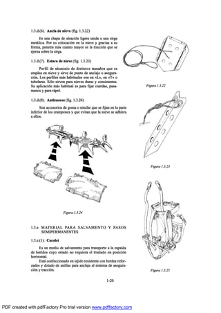 ïòíò¼òøê÷ò ß²½´¿ ¼» ²·»ª» øº·¹ò ïòíòîî÷
Û- «²¿ ½¸¿°¿ ¼» ¿´»¿½·‰² ´·¹»®¿ «²·¼¿ ¿ «²¿ -·®¹¿
³»¬™´·½¿ò Ð±® -« ½±´±½¿½·‰² »² ´¿ ²·»ª» § ¹®¿½·¿- ¿ -«
º±®³¿ô °»²»¬®¿ ³™- ½«¿²¬± ³¿§±® »- ´¿ ¬®¿½½·‰² ¯«» -»
»¶»®¦¿ -±¾®» ´¿ -·®¹¿ò
ïòíò¼òøé÷ò Û-¬¿½¿ ¼» ²·»ª» øº·¹ò ïòíòîí÷
Ð»®º·´ ¼» ¿´«³·²·± ¼» ¼·-¬·²¬±- ¬¿³¿Š±- ¯«» -»
»³°´»¿ »² ²·»ª» § -·®ª» ¼» °«²¬± ¼» ¿²½´¿¶» ± ¿-»¹«®¿ó
½·‰²ò Ô±- °»®º·´»- ³™- ¸¿¾·¬«¿´»- -±² »² YÔXô »² YÌX ±
¬«¾«´¿®»-ò Í‰´± -·®ª»² °¿®¿ ²·»ª»- ¼«®¿- § ½±²-·-¬»²¬»-ò
Í« ¿°´·½¿½·‰² ³™- ¸¿¾·¬«¿´ »- °¿®¿ º·¶¿® ½«»®¼¿-ô °¿-¿ó
³¿²±- § °¿®¿ ®™°»´ò
ïòíò¼òøè÷ò ß²¬·¦«»½±- øº·¹ò ïòíòîì÷
Í±² ¿½½»-±®·±- ¼» ¹±³¿ ± -·³·´¿® ¯«» -» º·¶¿² »² ´¿ °¿®¬»
·²º»®·±® ¼» ´±- ½®¿³°±²»- § ¯«» »ª·¬¿² ¯«» ´¿ ²·»ª» -» ¿¼¸·»®¿
¿ »´´±-ò
ïòíò»ò ÓßÌÛÎ×ßÔ ÐßÎß ÍßÔÊßÓÛÒÌÑ Ç ÐßÍÑÍ
ÍÛÓ×ÐÛÎÓßÒÛÒÌÛÍ
ïòíò»òøï÷ò Ý¿½±´»¬
Û- «² ³»¼·± ¼» -¿´ª¿³»²¬± °¿®¿ ¬®¿²-°±®¬» ¿ ´¿ »-°¿´¼¿
¼» ¸»®·¼±- ½«§± »-¬¿¼± ²± ®»¯«·»®¿ »´ ¬®¿-´¿¼± »² °±-·½·‰²
¸±®·¦±²¬¿´ò
Û-¬™ ½±²º»½½·±²¿¼± »² ¬»¶·¼± ®»-·-¬»²¬» ½±² ¾±®¼»- ®»º±®ó
¦¿¼±- § ¼±¬¿¼± ¼» ¿²·´´¿- °¿®¿ ¿²½´¿¶» ¿´ -·-¬»³¿ ¼» ¿-»¹«®¿ó
½·‰² § ¬®¿½½·‰²ò
ïóîð
Ú·¹«®¿ ïòíòîî
Ú·¹«®¿ ïòíòîí
Ú·¹«®¿ ïòíòîë
Ú·¹«®¿ ïòíòîì
PDF created with pdfFactory Pro trial version www.pdffactory.com
 
