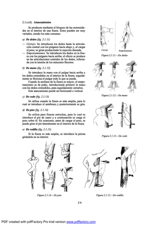 îòïò»òøì÷ò ß¬¿-½¿³·»²¬±-
Í» °®±¼«½»² ³»¼·¿²¬» »´ ¾´±¯«»± ¼» ´¿- »¨¬®»³·¼¿ó
¼»- »² »´ ·²¬»®·±® ¼» «²¿ º·-«®¿ò •-¬±- °«»¼»² -»® ³«§
ª¿®·¿¼±-ô -·»²¼± ´±- ³™- ½±³«²»-æ
¿÷ Ü» ¼»¼±- øº·¹ò îòïòïï÷
O Ý»®®±¶±ò Í» ·²¬®±¼«½»² ´±- ¼»¼±- ¸¿-¬¿ ´¿ ¿®¬·½«´¿ó
½·‰² ½»²¬®¿´ ½±² ´±- °«´¹¿®»- ¸¿½·¿ ¿¾¿¶± §ô ¿´ ½¿®¹¿®
»´ °»-±ô -» ¹·®¿² °®±¼«½·»²¼± ´¿ -«¶»½·‰² ¼»-»¿¼¿ò
O Û³°±¬®¿³·»²¬±-ò Í» ·²¬®±¼«½»² ´±- ¼»¼±- »² ´¿ º·-«ó
®¿ ½±² ´±- °«´¹¿®»- ¸¿½·¿ ¿®®·¾¿å »´ »º»½¬± -» °®±¼«½»
»² ´¿- ¿®¬·½«´¿½·±²»- ½»²¬®¿´»- ¼» ´±- ¼»¼±-ô ®»º±®¦¿ó
¼¿ ½±² ´¿ ¬»²-·‰² ¼» ´±- ³„-½«´±- º´»¨±®»-ò
¾÷ Ü» ³¿²± øº·¹ò îòïòïî÷
Í» ·²¬®±¼«½» ´¿ ³¿²± ½±² »´ °«´¹¿® ¸¿½·¿ ¿®®·¾¿ §
´±- ¼»¼±- »¨¬»²¼·¼±- »² »´ ·²¬»®·±® ¼» ´¿ º·-«®¿å -»¹«·¼¿ó
³»²¬» -» º´»¨·±²¿ »´ °«´¹¿® ¬±¼± ´± ¯«» -» °«»¼¿ò
Ý«¿²¼± ´¿ ¿²½¸«®¿ ¼» ´¿ º·-«®¿ »- ³¿§±®ô »´ »³°±ó
¬®¿³·»²¬± »- ¼» °«Š±ô ·²¬®±¼«½·»²¼± °®·³»®± ´¿ ³¿²±
½±² ´±- ¼»¼±- »¨¬»²¼·¼±-ô °¿®¿ -»¹«·¼¿³»²¬» ½»®®¿®´±-ò
Û-¬» ¿¬¿-½¿³·»²¬± °«»¼» -»® ¸±®·¦±²¬¿´ ± ª»®¬·½¿´ò
½÷ Ü» ½±¼± øº·¹ò îòïòïí÷
Í» «¬·´·¦¿ ½«¿²¼± ´¿ º·-«®¿ »- ³™- ¿³°´·¿ô °¿®¿ ´±
½«¿´ -» ·²¬®±¼«½» »´ ¿²¬»¾®¿¦± § °±-¬»®·±®³»²¬» -» ¹·®¿ò
¼÷ Ü» °·»- øº·¹ò îòïòïì÷
Í» «¬·´·¦¿ °¿®¿ º·-«®¿- »-¬®»½¸¿-ô °¿®¿ ´± ½«¿´ -»
·²¬®±¼«½» »´ °·» ¼» ½¿²¬± § ¿ ½±²¬·²«¿½·‰² -» ½¿®¹¿ »´
°»-± -±¾®» ’´ò Û² ±½¿-·±²»-ô ¿²¬»- ¼» ½¿®¹¿® »´ °»-±ô -»
°«»¼» ¹·®¿® »´ °·» ´¿¬»®¿´³»²¬» »² »´ ·²¬»®·±® ¼» ´¿ º·-«®¿ò
»÷ Ü» ®±¼·´´¿ øº·¹ò îòïòïë÷
Í· ´¿ º·-«®¿ »- ³™- ¿³°´·¿ô -» ·²¬®±¼«½» ´¿ °·»®²¿
¹·®™²¼±´¿ »² -« ·²¬»®·±®ò
îóê
Ú·¹«®¿ îòïòïïòOÜ» ¼»¼±-
Ú·¹«®¿ îòïòïîòOÜ» ³¿²±
Ú·¹«®¿ îòïòïíòOÜ» ½±¼±
Ú·¹«®¿ îòïòïìòOÜ» °·»- Ú·¹«®¿ îòïòïëòOÜ» ®±¼·´´¿
Ý»®®±¶± Û³°±¬®¿³·»²¬±
PDF created with pdfFactory Pro trial version www.pdffactory.com
 