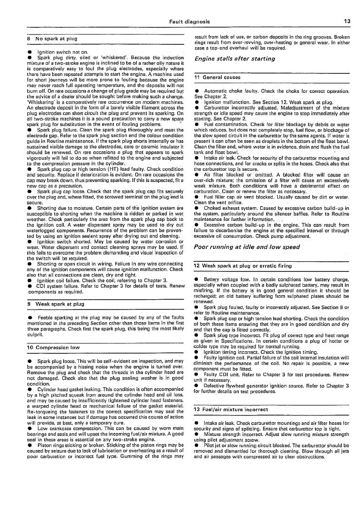 Honda Scoopy SH50 manual 1 of 6 - PDF