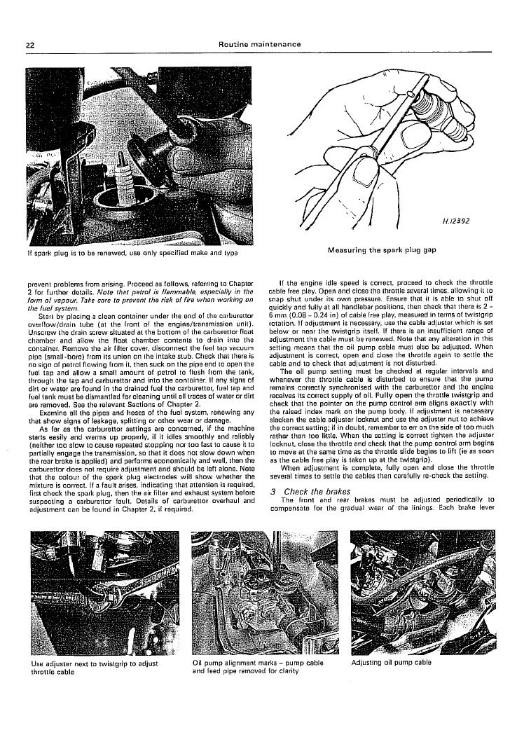 Honda Scoopy SH50 manual 1 of 6 - PDF