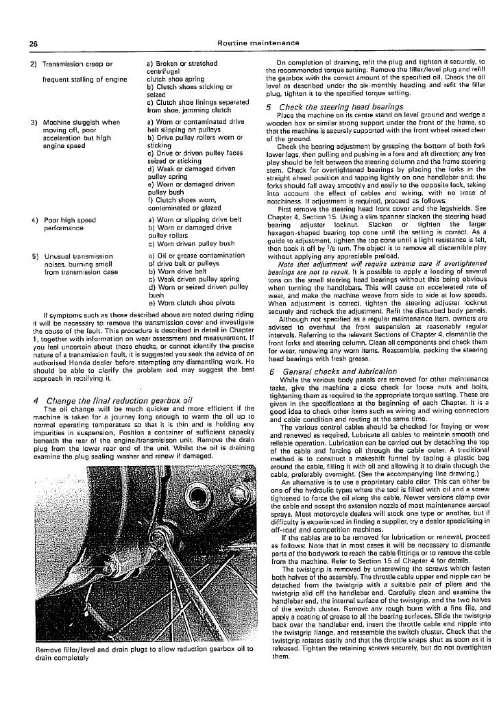 Honda Scoopy SH50 manual 1 of 6 - PDF