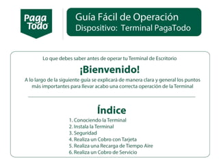 Manual de Terminal Punto de Venta PagaTodo (TPV)
