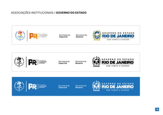19
ASSOCIAÇÕES INSTITUCIONAIS / GOVERNO DO ESTADO
S E M T E M P O A P E R D E R
 