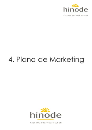 4. Plano de Marketing
 