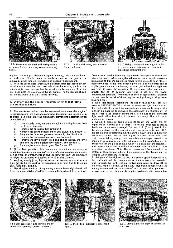 Honda Scoopy SH50 manual 2 of 6 - PDF