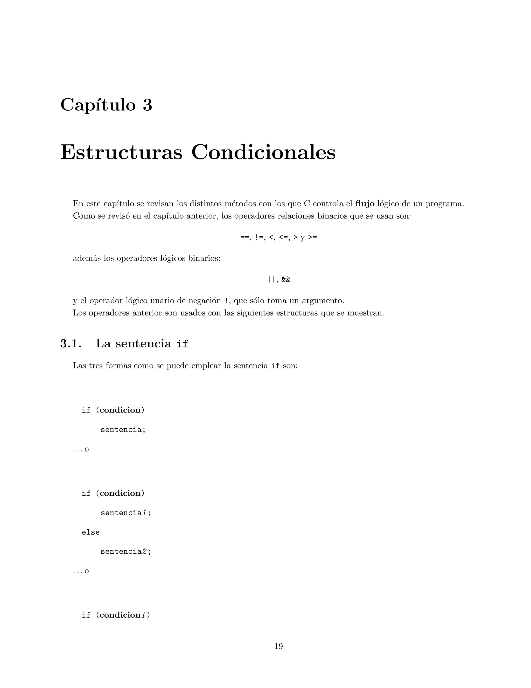 CAPITULO 1. COMPILACI  ON DE UN PROGRAMA EN C/C++ 5 
Como resultado, muchas implementaciones de C incluyen bibliotecas estandar de funciones para varias  