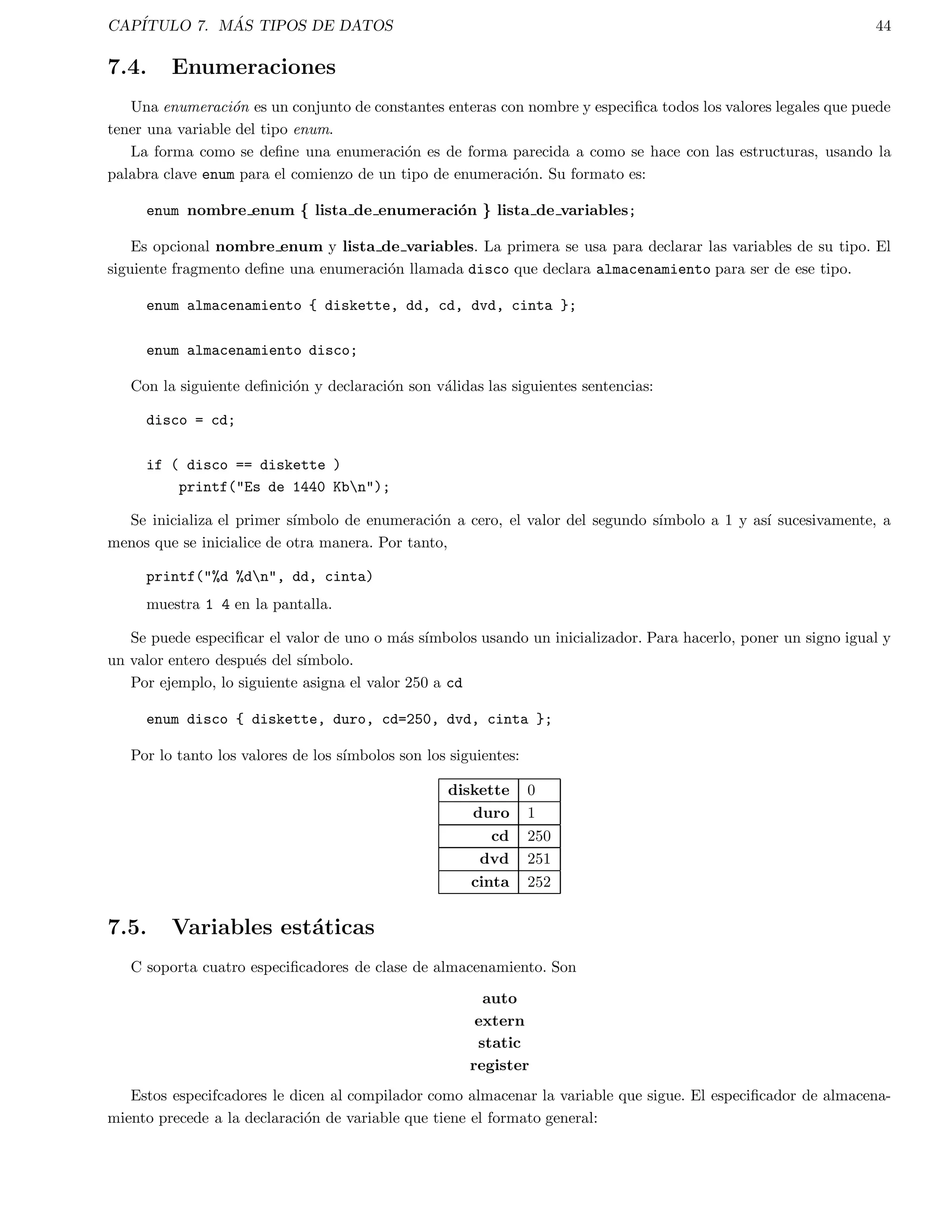 cadores que les preceden. Se usa un modi 