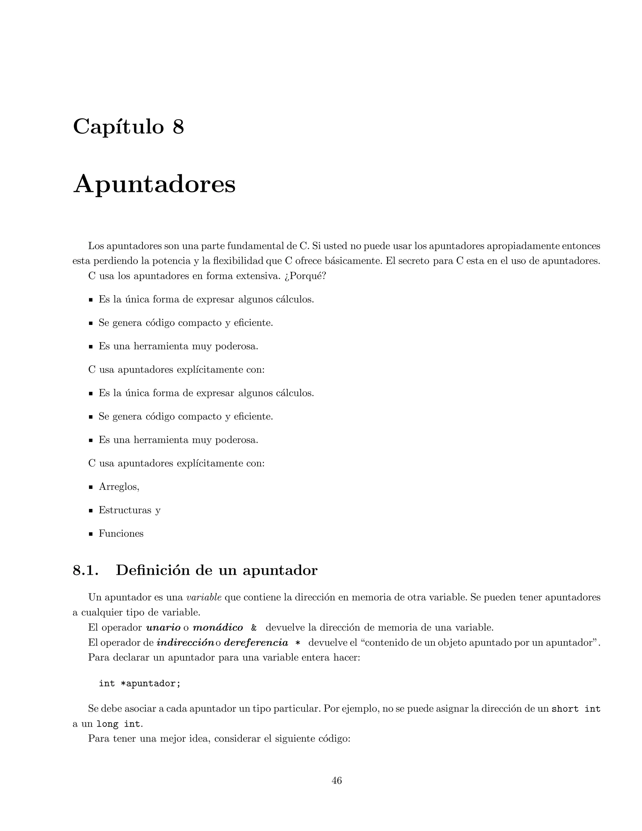 cado de un tipo base para que encaje con las diversas necesidades o situaciones. Los modi 
