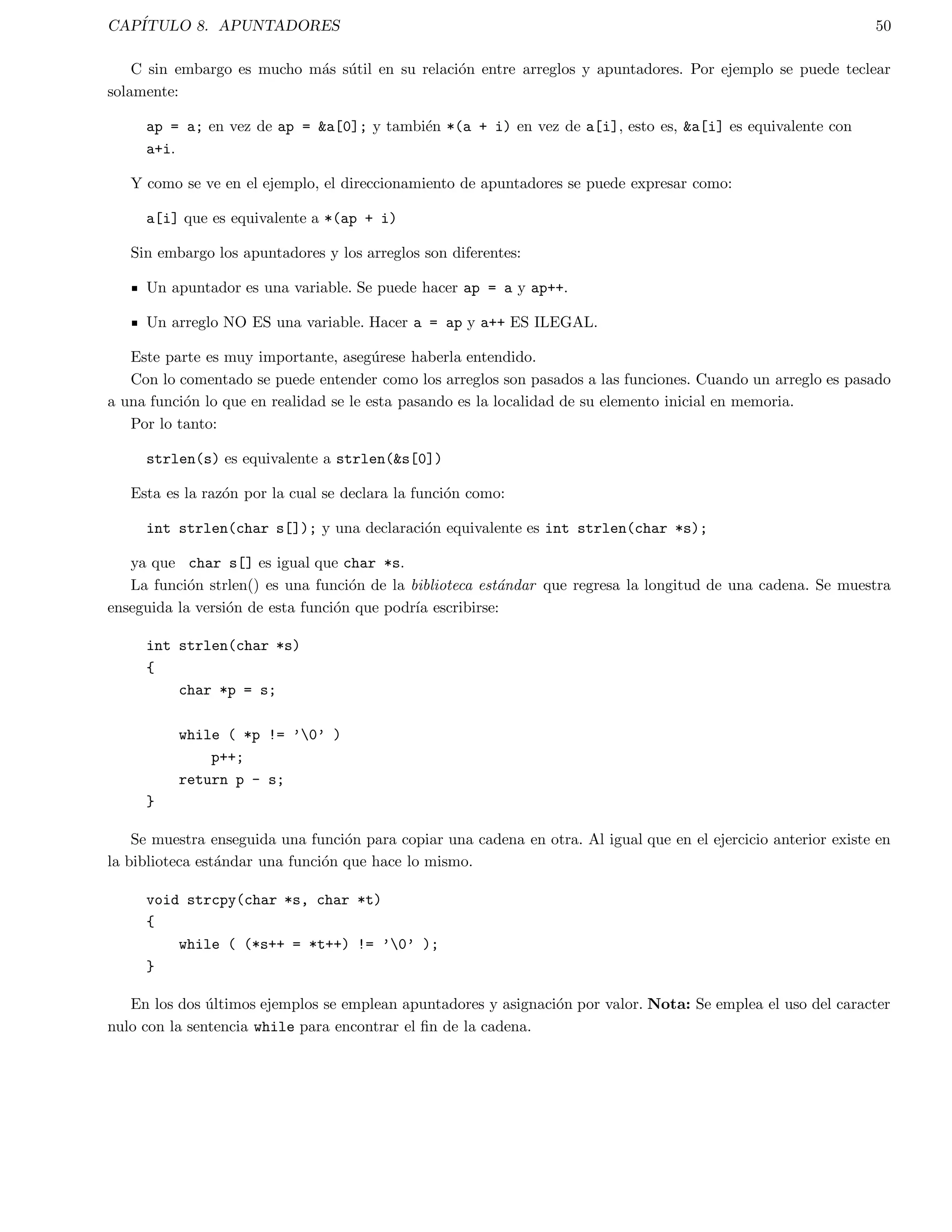 cadores separados por una 
coma. Un identi 