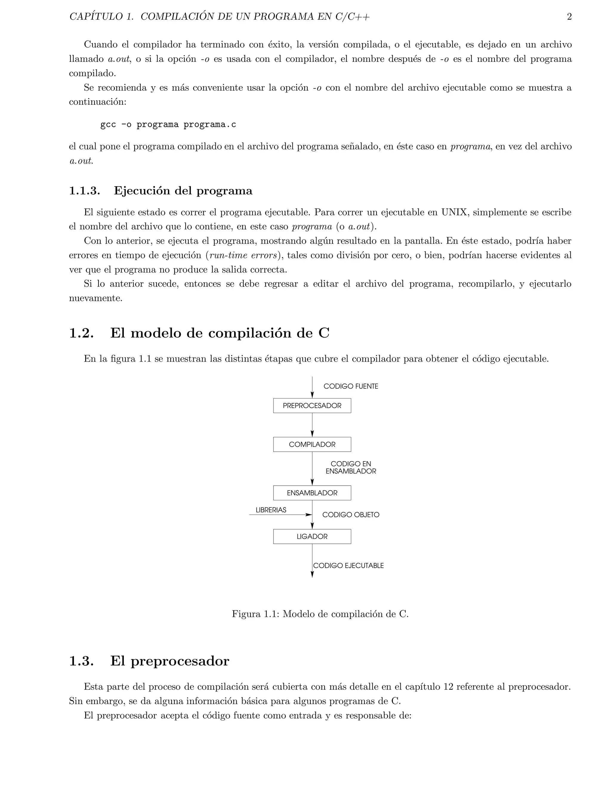 nidos . . . . . . . . . . . . . . . . . . . . . . . . . . . . . . . . . . . . . . . . . . . 90 
16.3. E/S Basica . . . . . . . . . . . . . . . . . . . . . . . . . . . . . . . . . . . . . . . . . . . . . . . . . . . 90 
16.4. E/S formateada . . . . . . . . . . . . . . . . . . . . . . . . . . . . . . . . . . . . . . . . . . . . . . . . . 90 
16.4.1. printf . . . . . . . . . . . . . . . . . . . . . . . . . . . . . . . . . . . . . . . . . . . . . . . . . 91 
16.4.2. scanf . . . . . . . . . . . . . . . . . . . . . . . . . . . . . . . . . . . . . . . . . . . . . . . . . . 92 
16.5. Archivos . . . . . . . . . . . . . . . . . . . . . . . . . . . . . . . . . . . . . . . . . . . . . . . . . . . . . 92 
16.5.1. Lectura y escritura de archivos . . . . . . . . . . . . . . . . . . . . . . . . . . . . . . . . . . . . 93 
16.6. sprintf y sscanf . . . . . . . . . . . . . . . . . . . . . . . . . . . . . . . . . . . . . . . . . . . . . . . 93 
16.6.1. Peticion del estado del 
ujo . . . . . . . . . . . . . . . . . . . . . . . . . . . . . . . . . . . . . . 94 
16.7. E/S de bajo nivel o sin almacenamiento intermedio . . . . . . . . . . . . . . . . . . . . . . . . . . . . . 94 
 