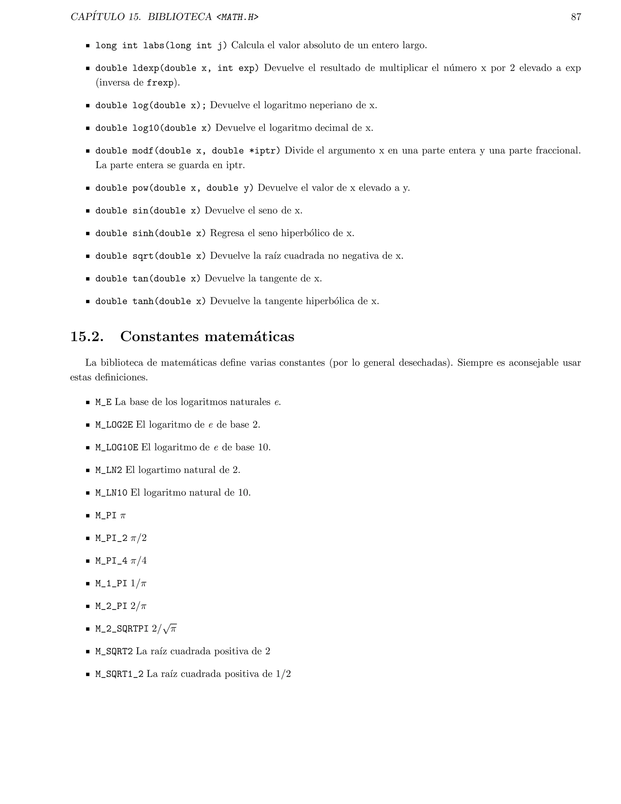 CAPITULO 4. ITERACI  ON 31 
Si el valor ingresado es menor que 1, imprimir un mensaje que contenga la palabra 
Error 
y haga 
exit(0) 
 