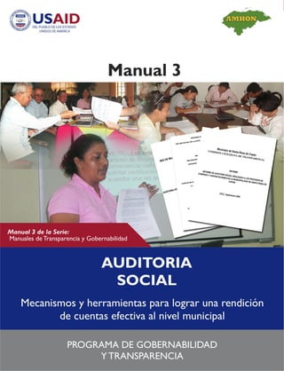Manual de Auditoría Social
 
