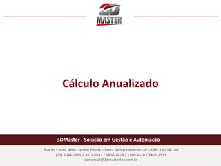 Cálculo Anualizado