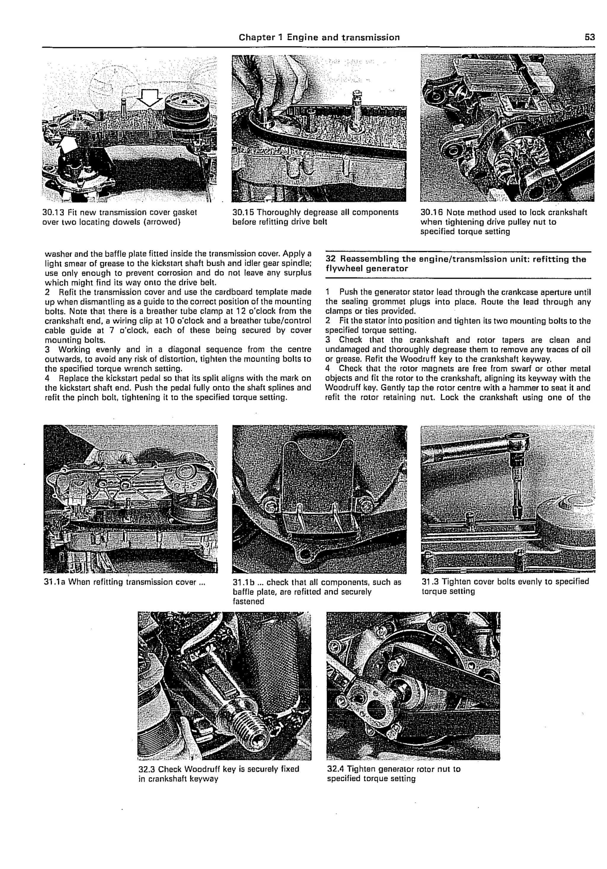 Honda Scoopy SH50 manual 3 of 6 - PDF