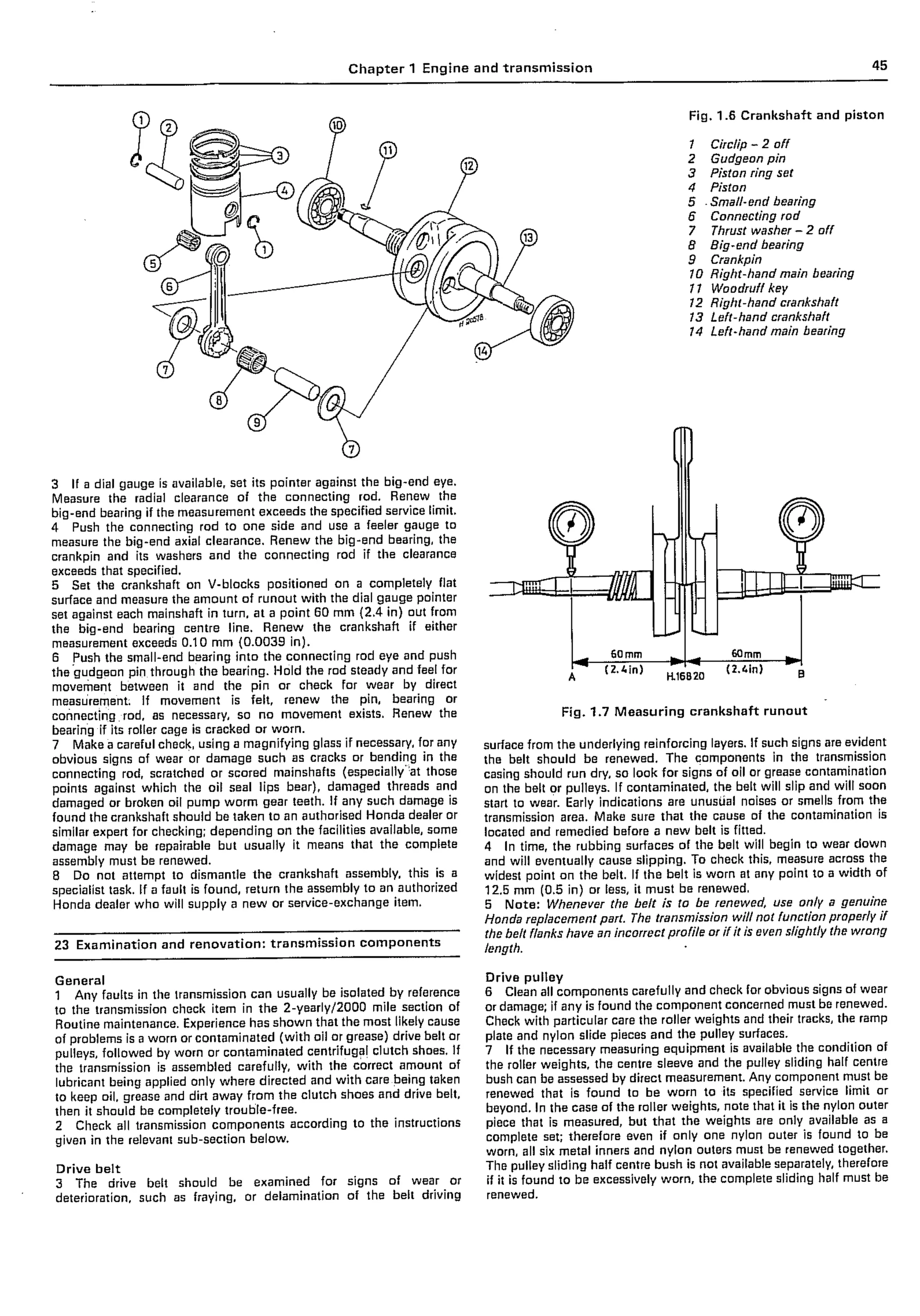 Honda Scoopy SH50 manual 3 of 6 - PDF