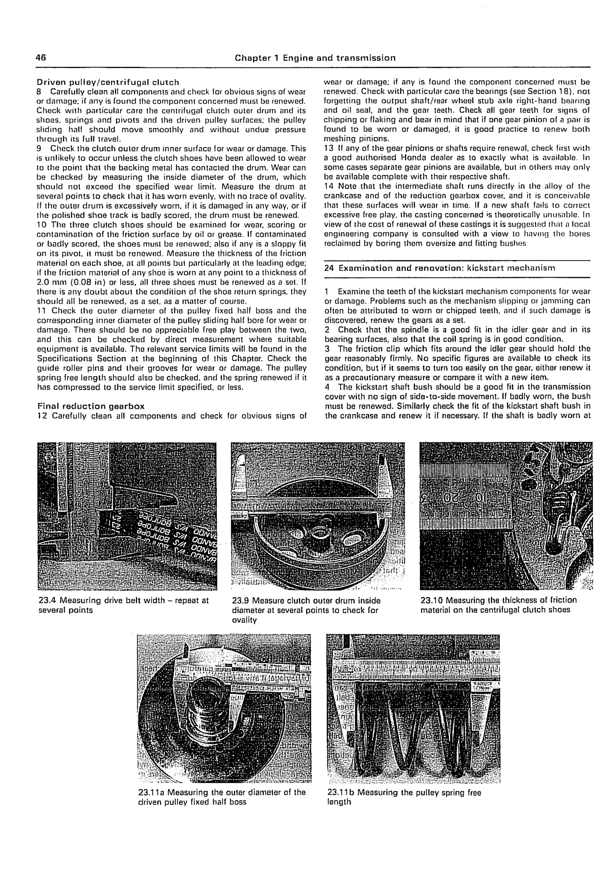Honda Scoopy SH50 manual 3 of 6 - PDF