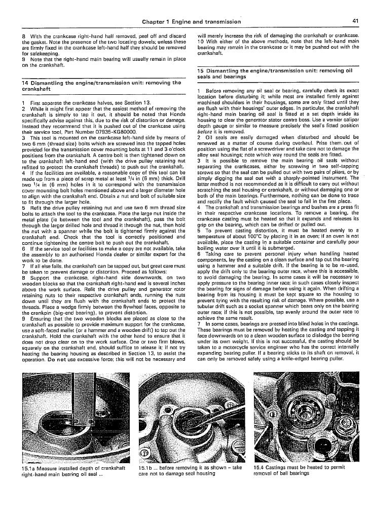 Honda Scoopy SH50 manual 3 of 6 - PDF