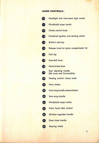Manual Fusca 1954 Slide 10
