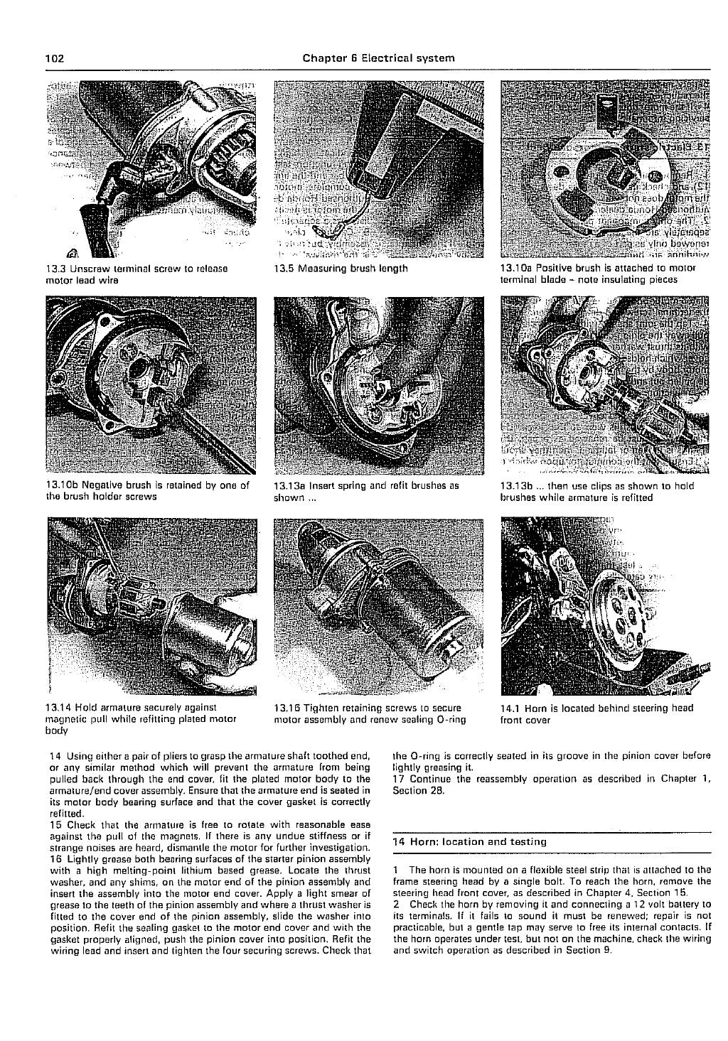 Honda Scoopy SH50 manual 6 of 6 - PDF
