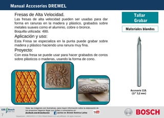 Guía de Accesorios Dremel 2011 - América Latina