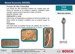 Guía de Accesorios Dremel 2011 - América Latina
