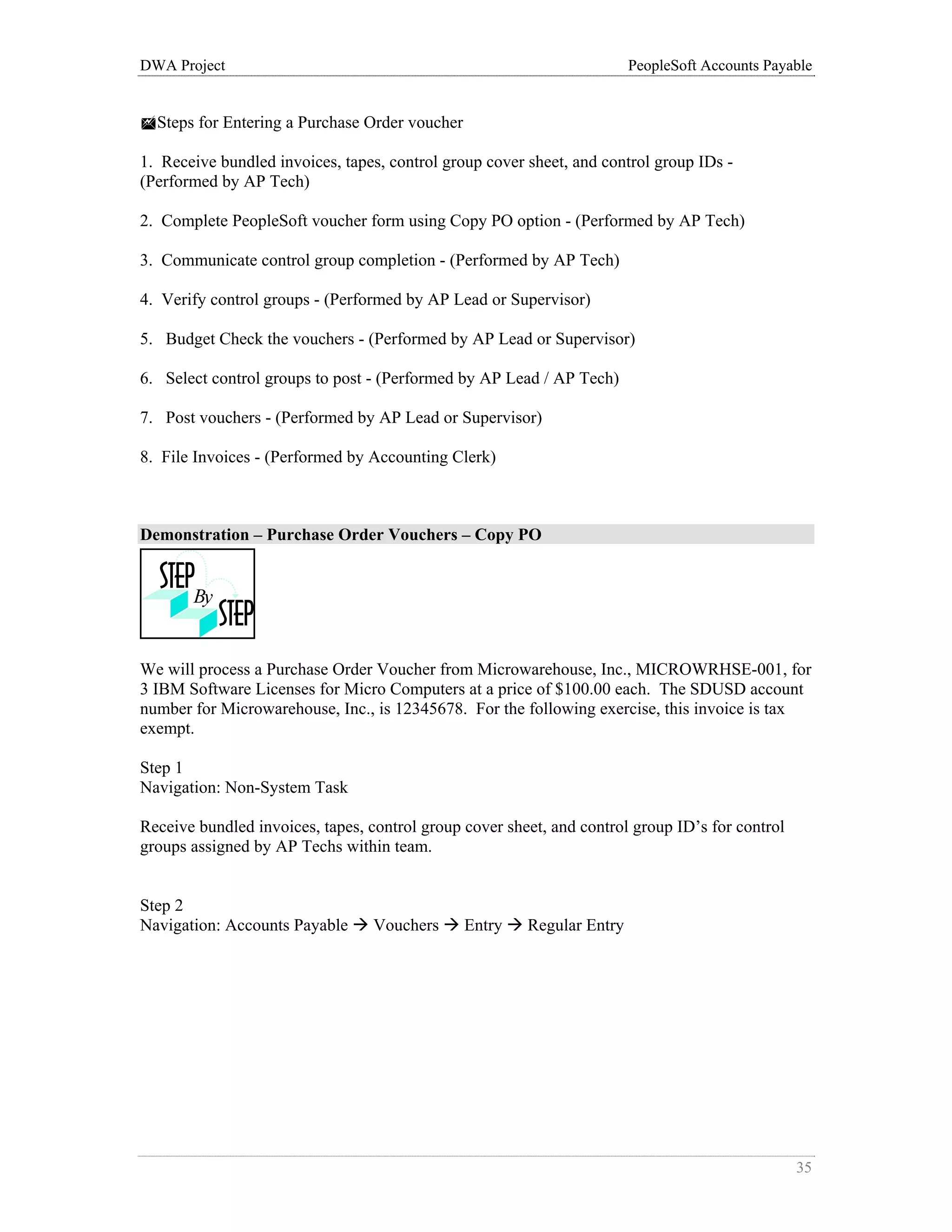 Blank Invoice Voucher PDF