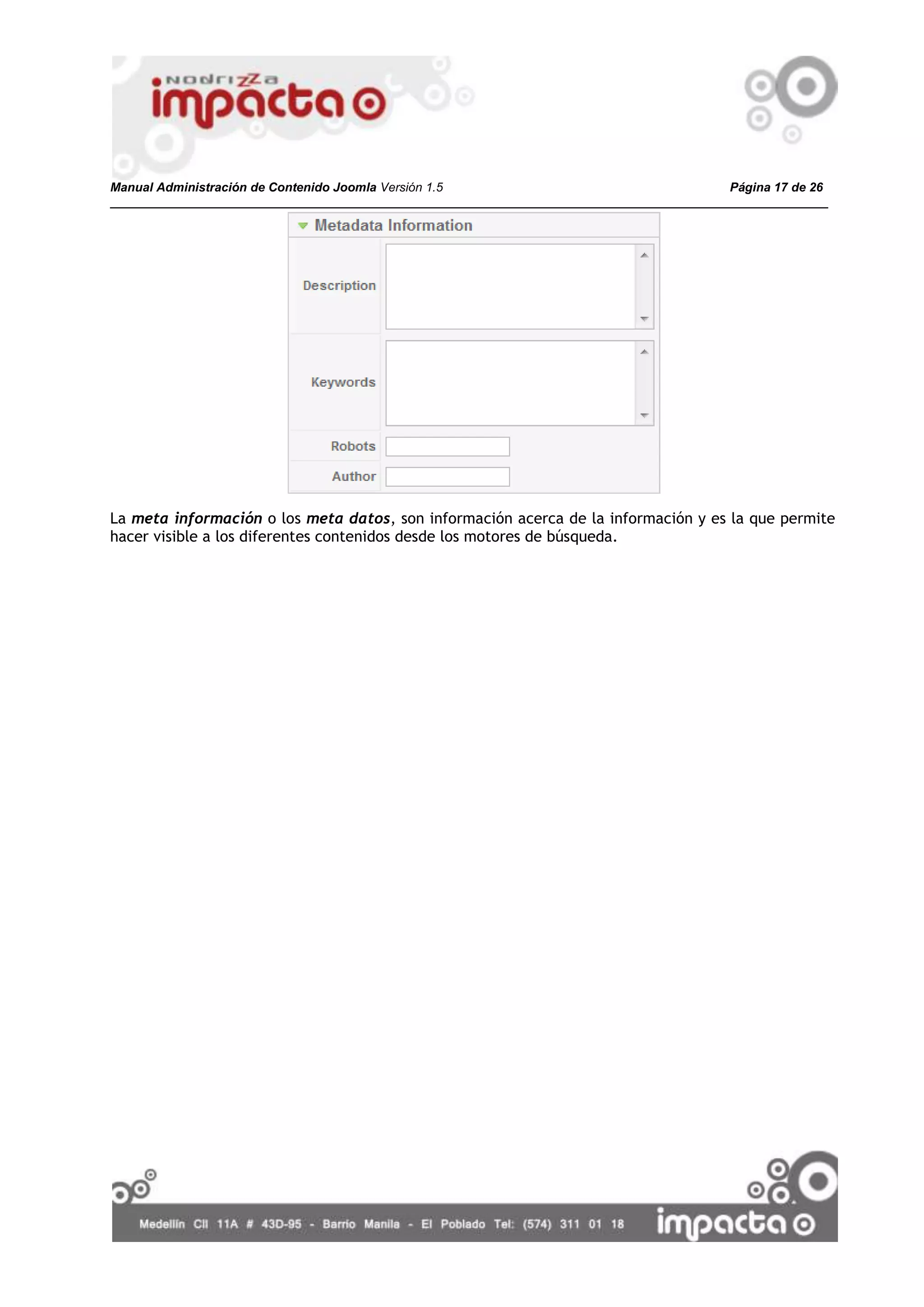 Manual Admon Contenidos Joomla 1.5 V2 Gen