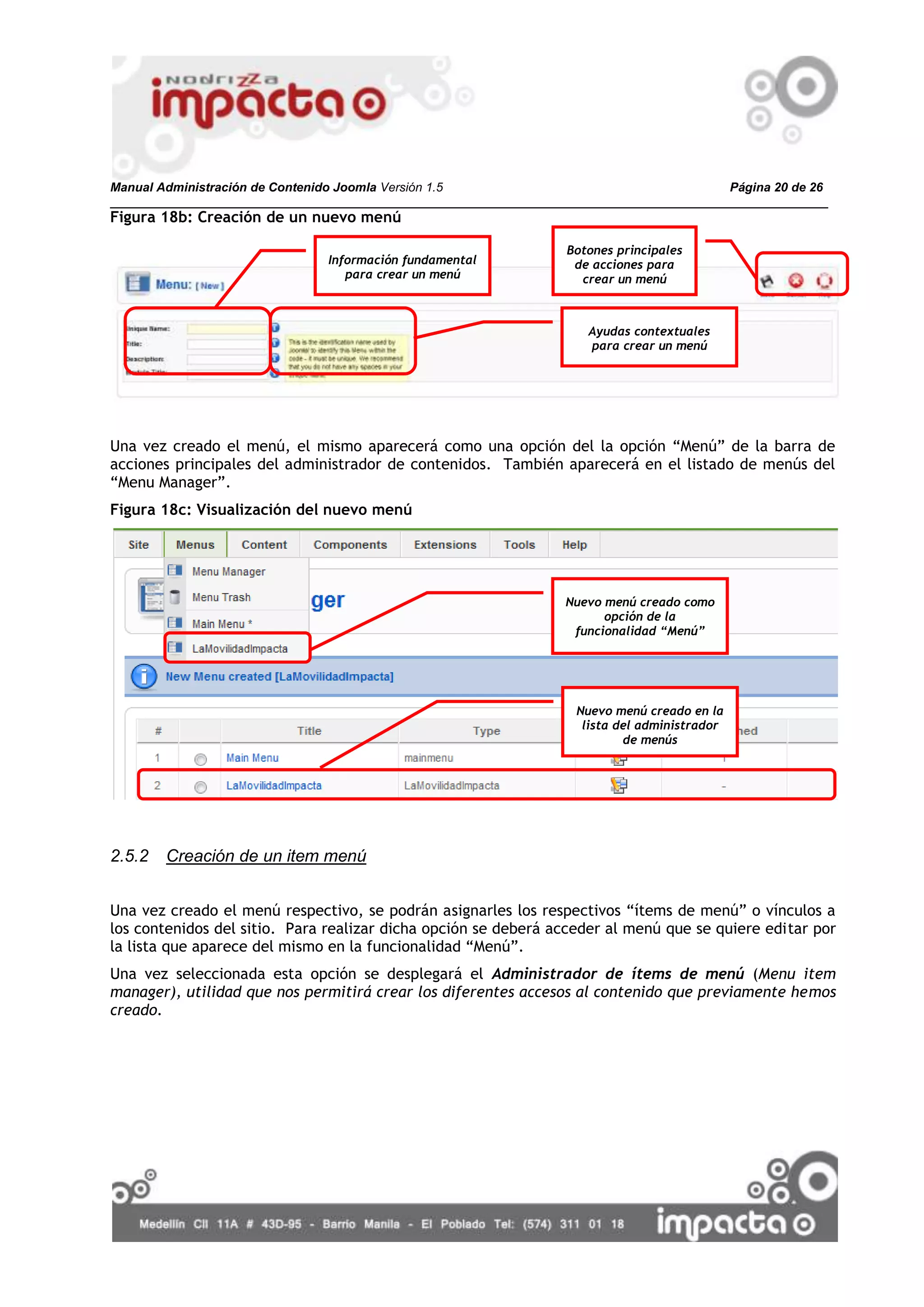 Manual Admon Contenidos Joomla 1.5 V2 Gen