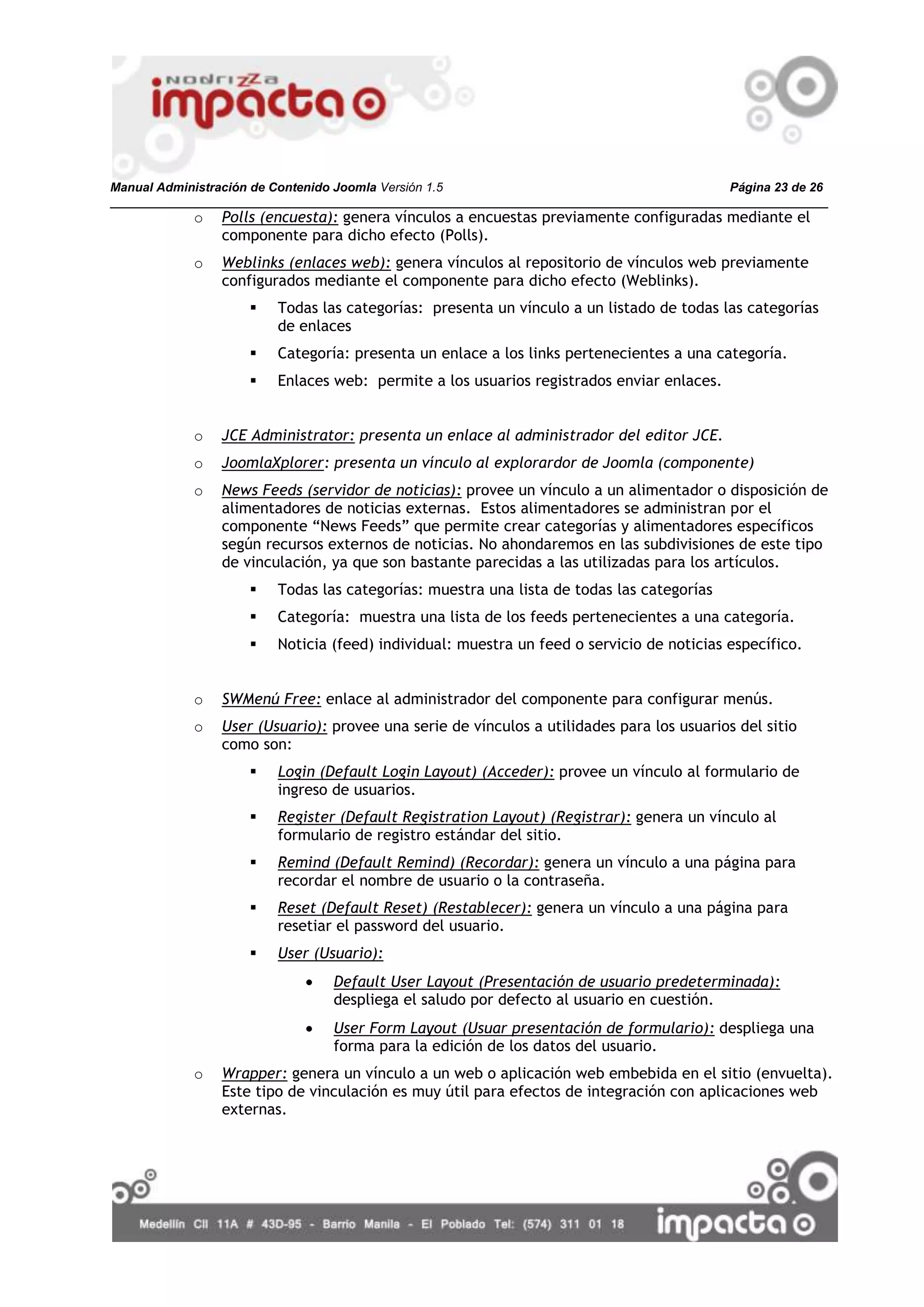 Manual Admon Contenidos Joomla 1.5 V2 Gen