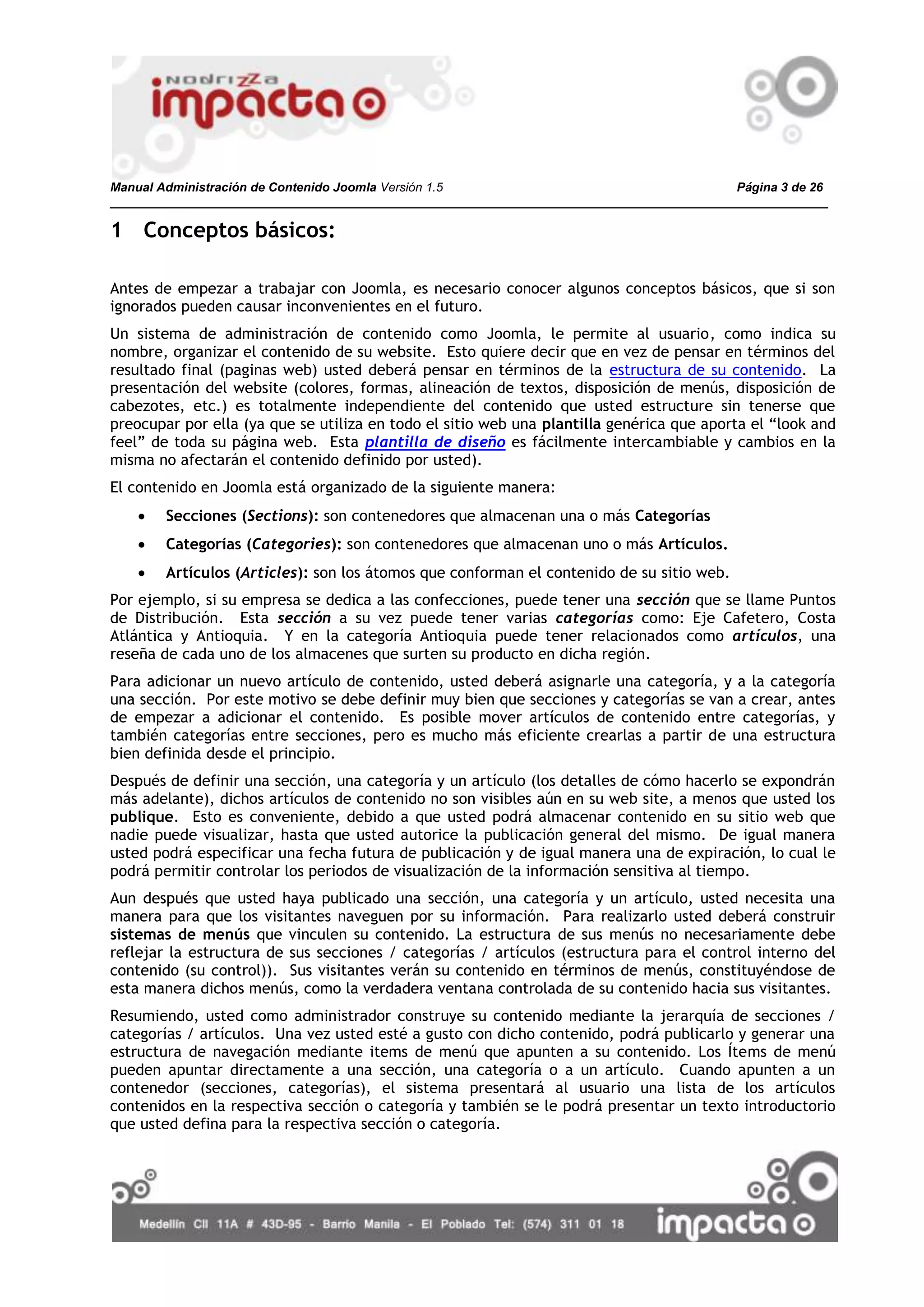 Manual Admon Contenidos Joomla 1.5 V2 Gen