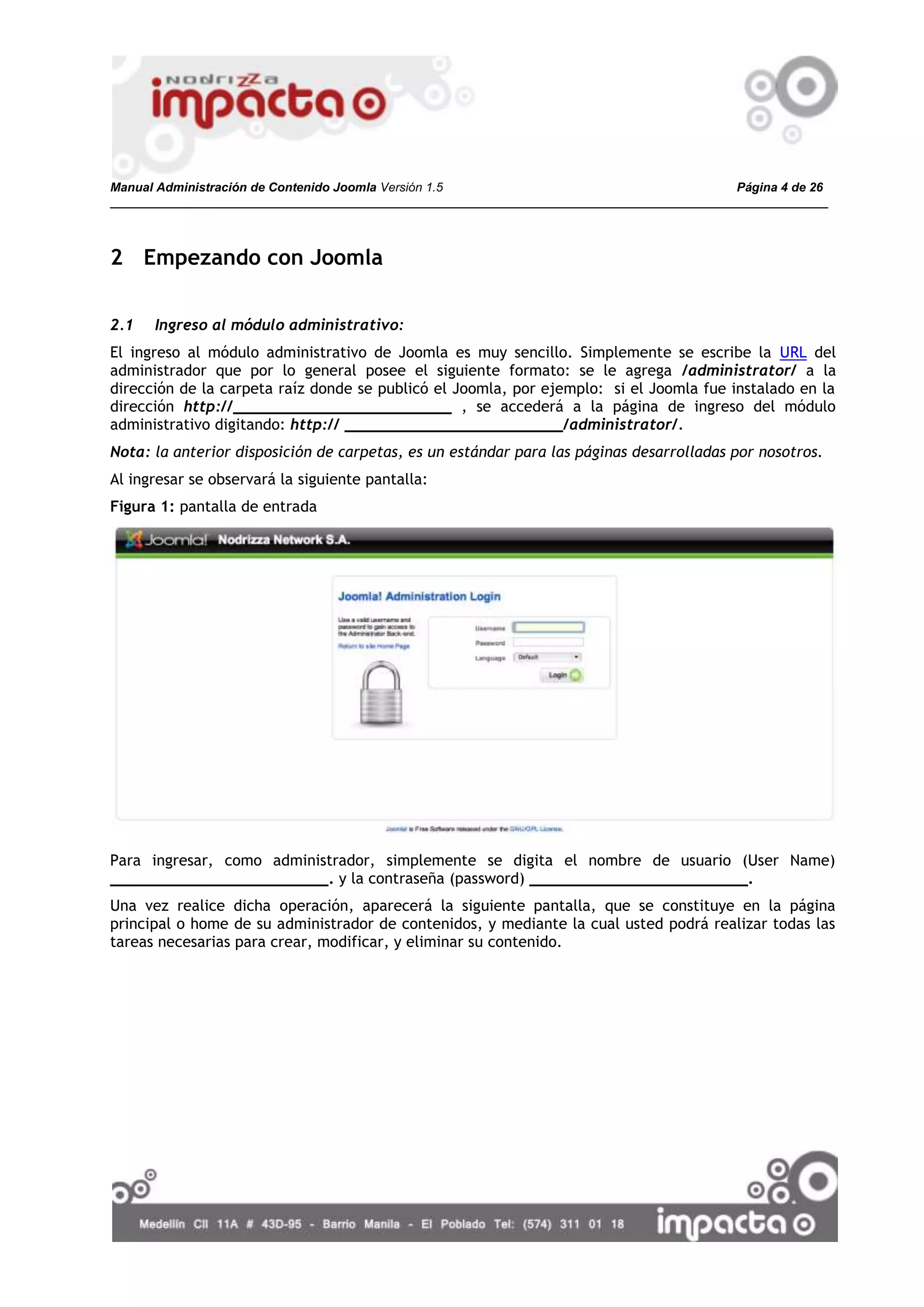 Manual Admon Contenidos Joomla 1.5 V2 Gen