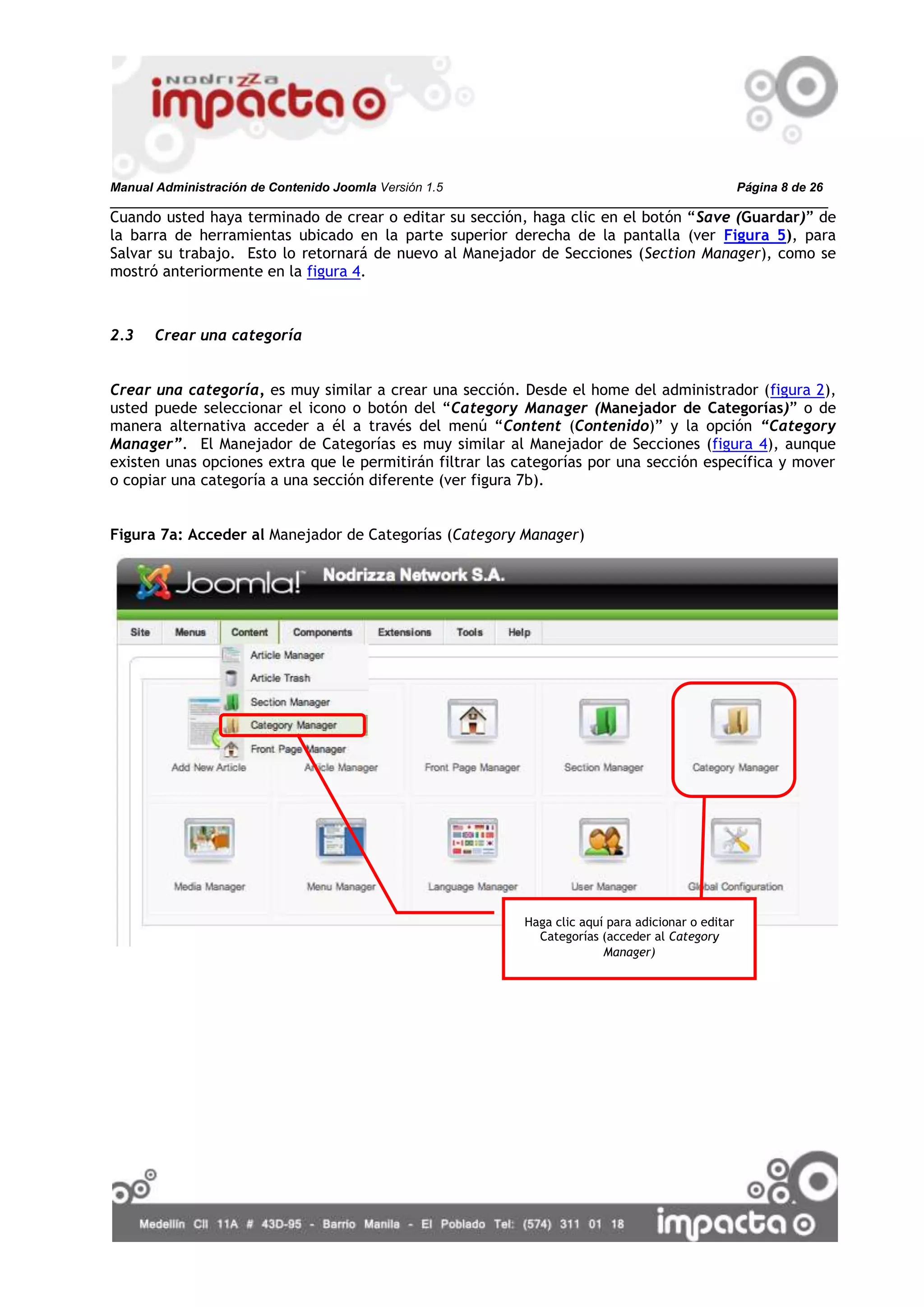 Manual Admon Contenidos Joomla 1.5 V2 Gen