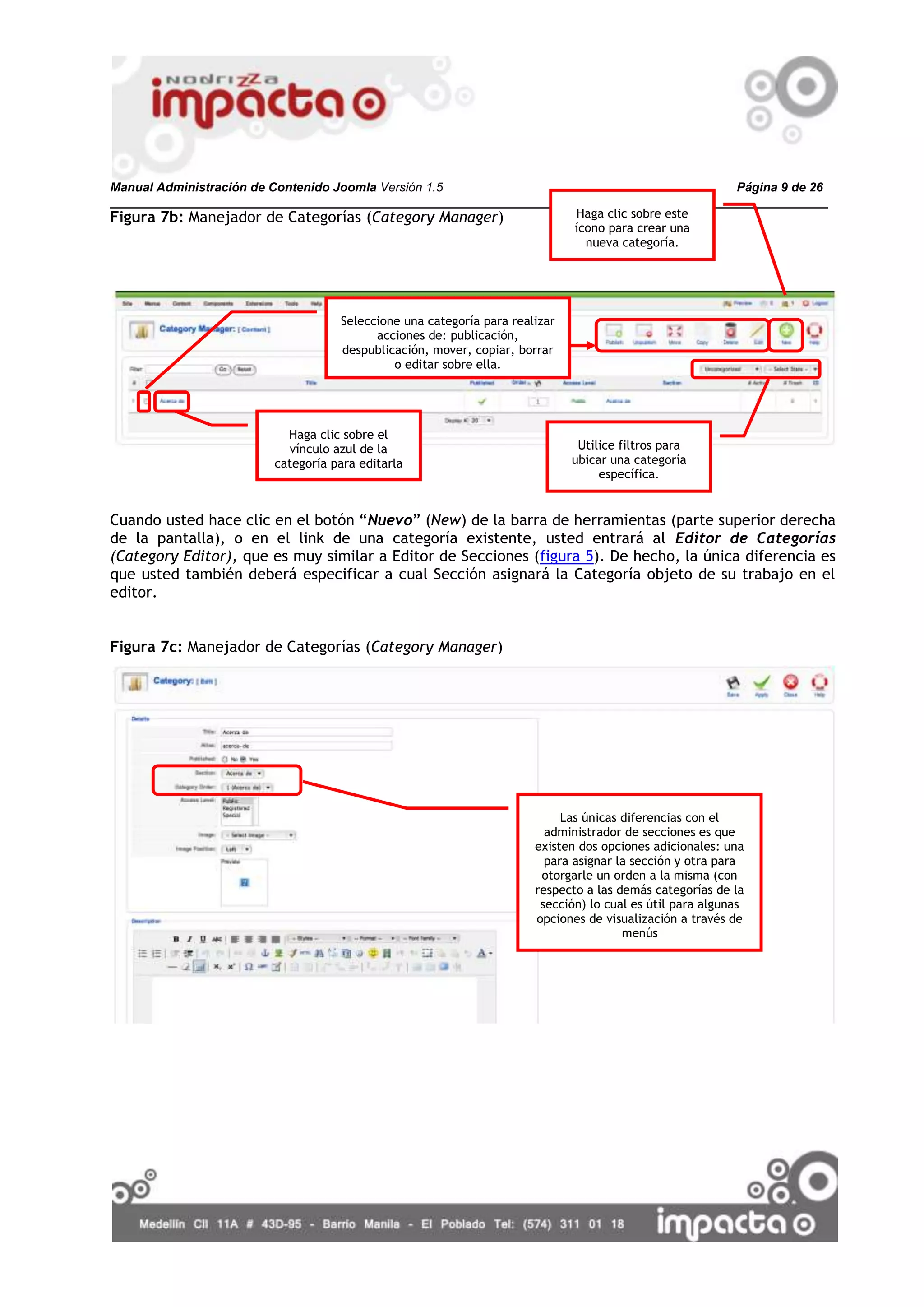 Manual Admon Contenidos Joomla 1.5 V2 Gen