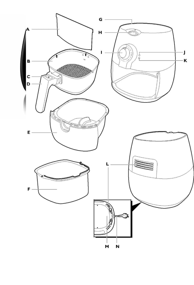 Manual Airfryer Philips Walita PDF