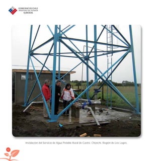 42
Instalación del Servicio de Agua Potable Rural de Castro. Chonchi, Región de Los Lagos.
libroPIRDTultimas correcciones.indd 42libroPIRDTultimas correcciones.indd 42 8/10/09 11:06:308/10/09 11:06:30
 